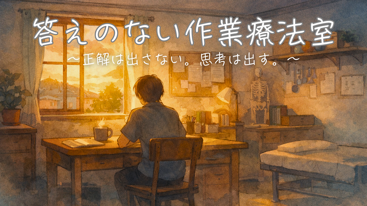 答えのない作業療法室